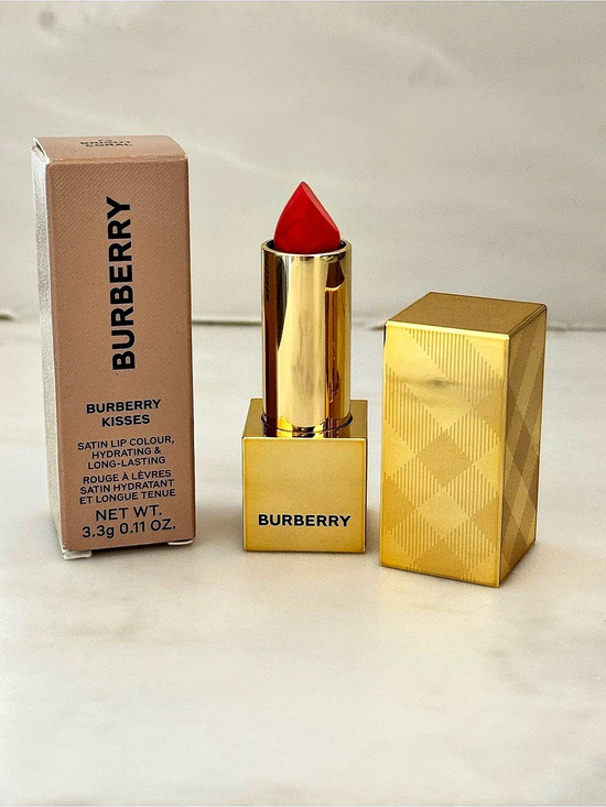 Burberry Other - Burberry Kisses Satin Lip Colour - 73 Bright Coral Lipstick 73 Bright Coral